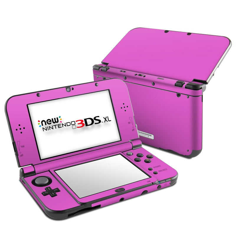 Solid State Vibrant Pink - Nintendo New 3DS XL Skin