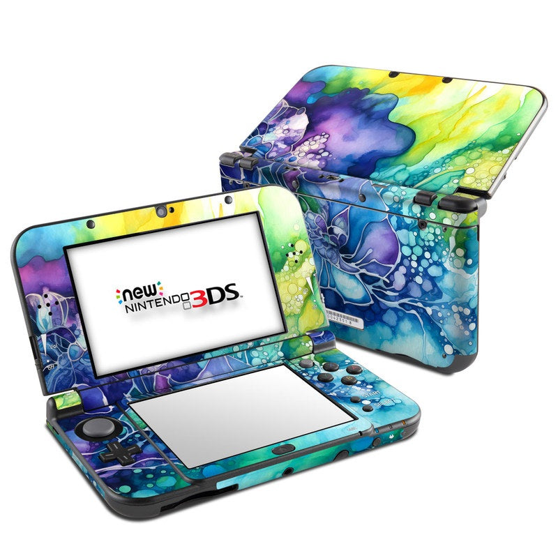 Watercolor Flora - Nintendo New 3DS XL Skin