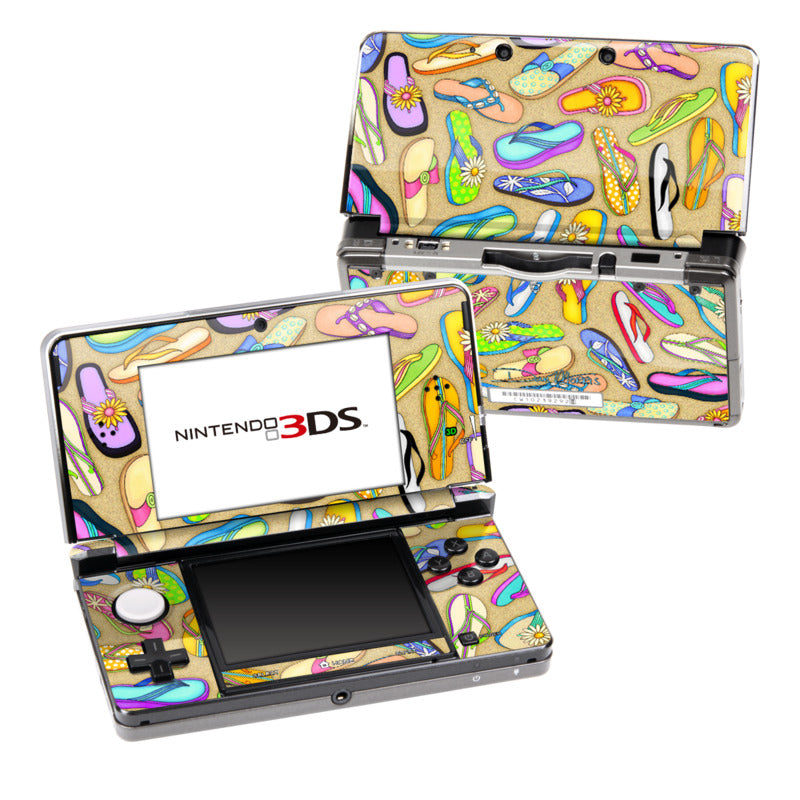 Flip Flops - Nintendo 3DS Skin