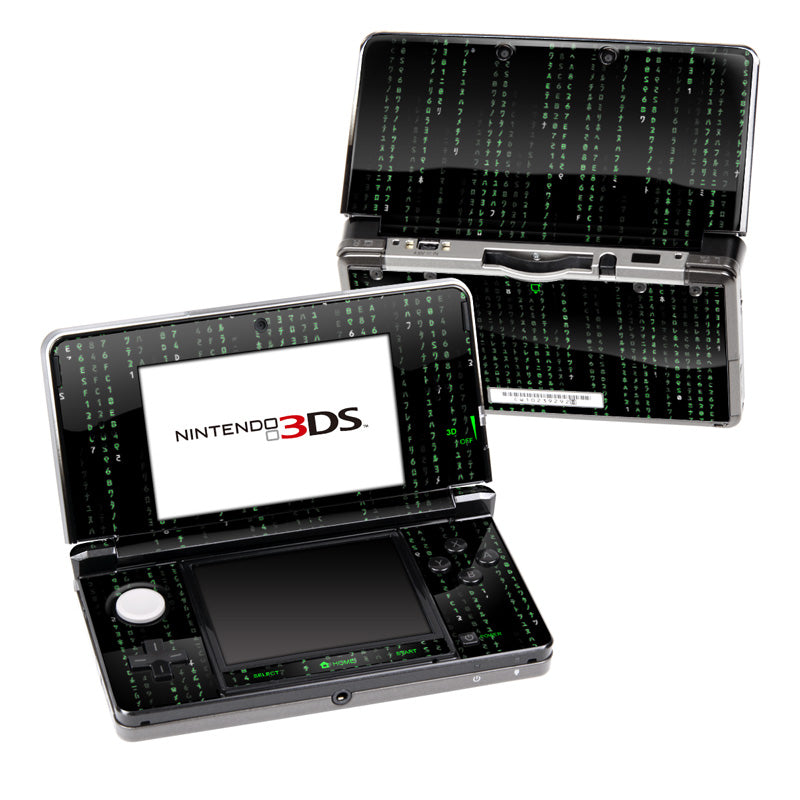 Matrix Style Code - Nintendo 3DS Skin