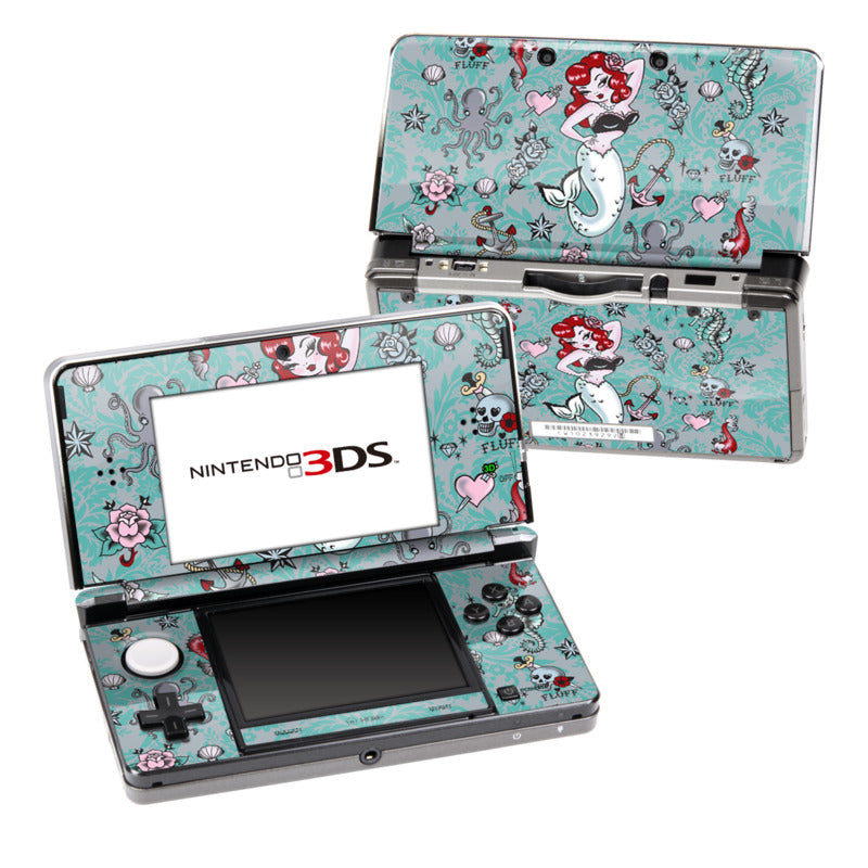 Molly Mermaid - Nintendo 3DS Skin