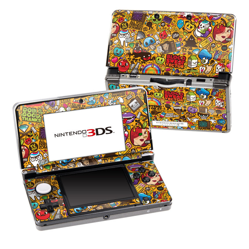 Psychedelic - Nintendo 3DS Skin