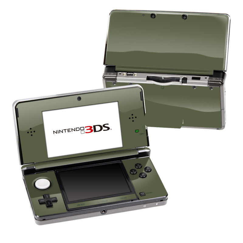 Solid State Olive Drab - Nintendo 3DS Skin