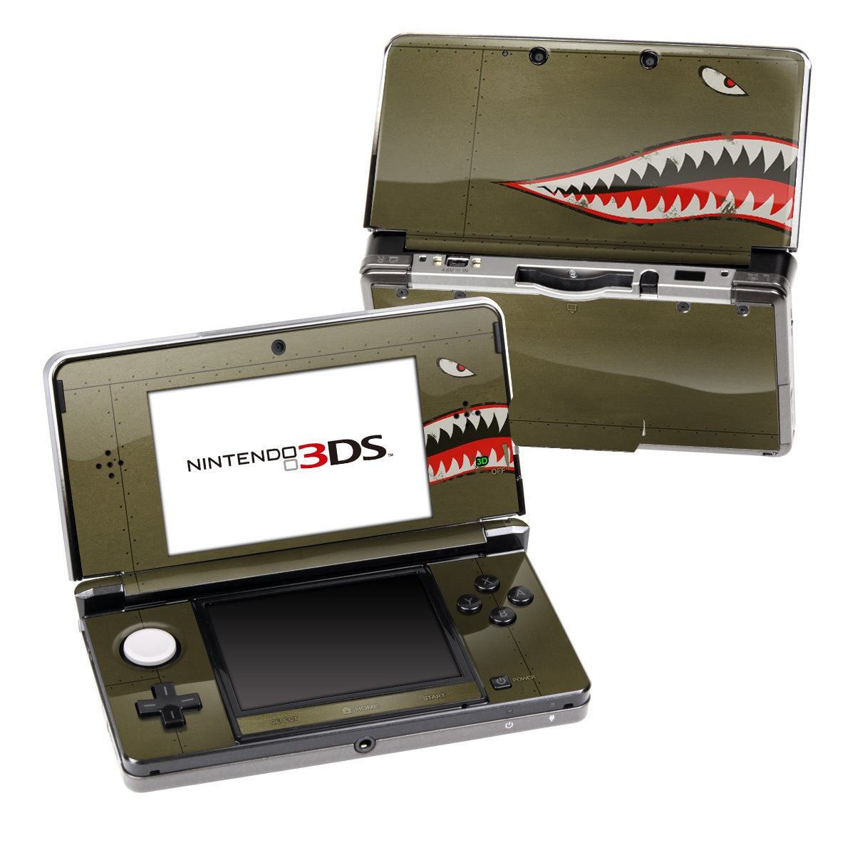 Shark Mouth - Nintendo 3DS Skin