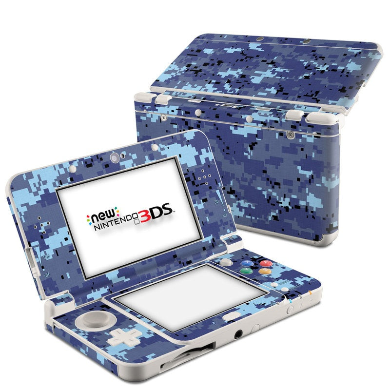 Digital Sky Camo - Nintendo 3DS 2015 Skin