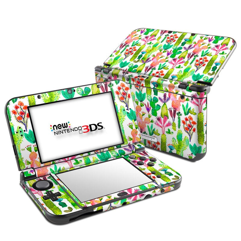 Cacti Garden - Nintendo 3DS LL Skin