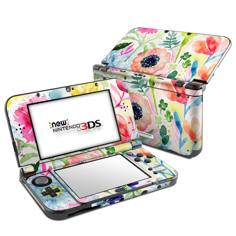 Loose Flowers - Nintendo 3DS LL Skin