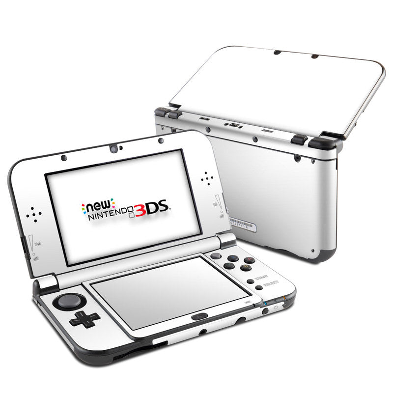 Solid State White - Nintendo 3DS LL Skin