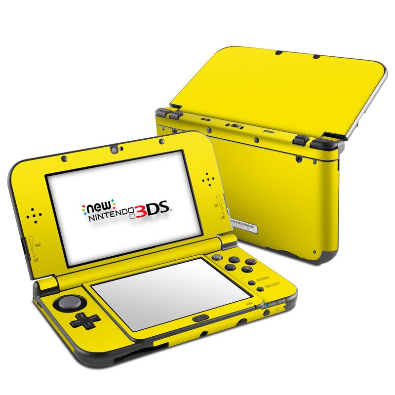 Solid State Yellow - Nintendo 3DS LL Skin