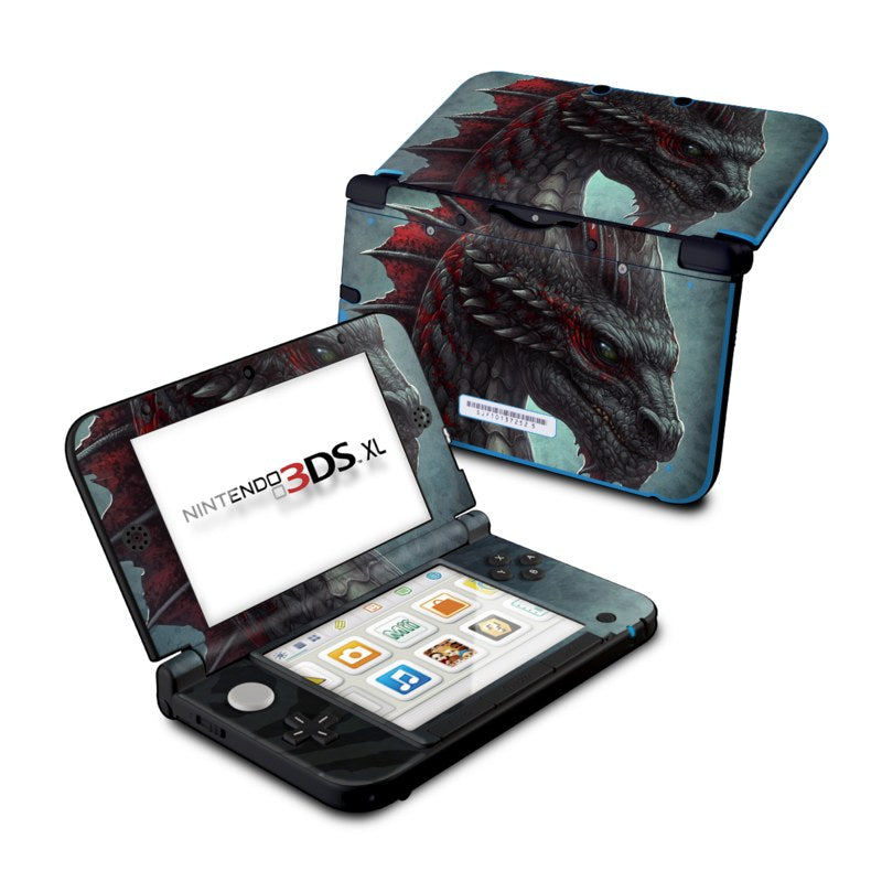 Black Dragon - Nintendo 3DS XL Skin