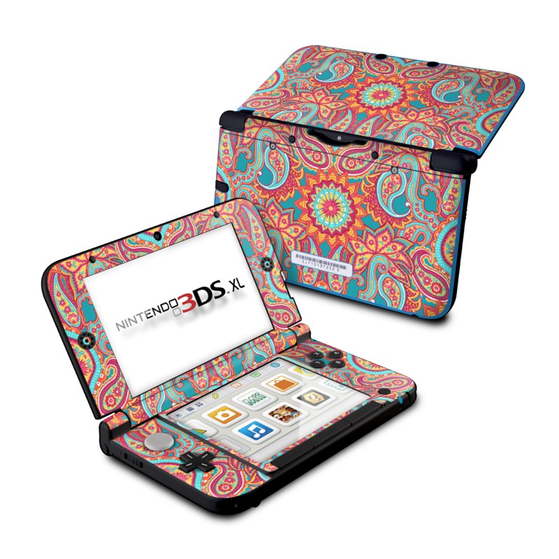 Carnival Paisley - Nintendo 3DS XL Skin