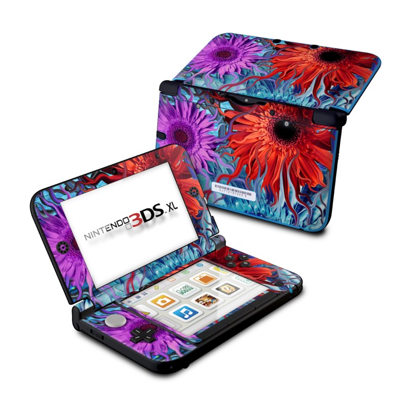 Deep Water Daisy Dance - Nintendo 3DS XL Skin