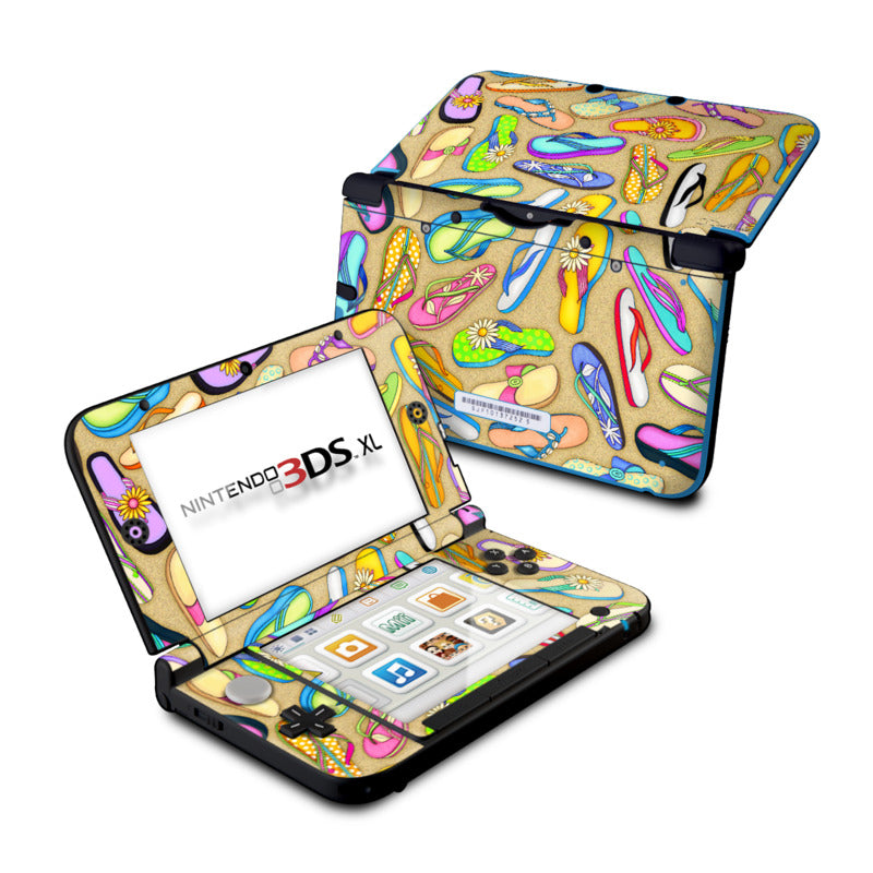 Flip Flops - Nintendo 3DS XL Skin