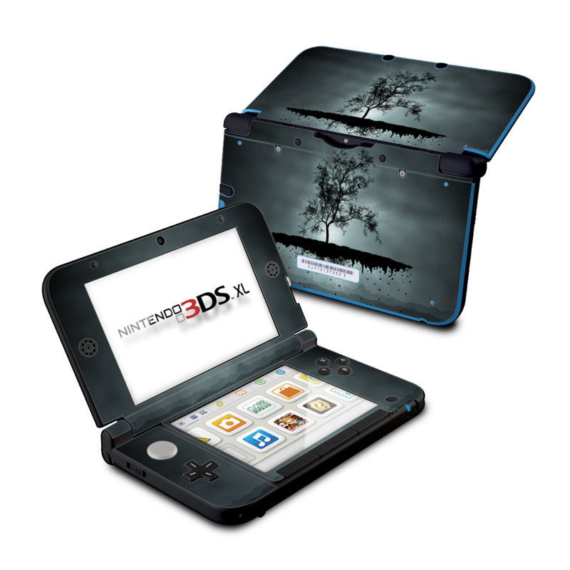 Flying Tree Black - Nintendo 3DS XL Skin