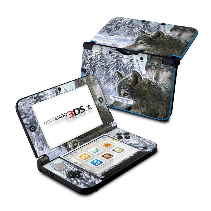 Snow Wolves - Nintendo 3DS XL Skin