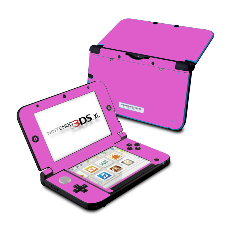 Solid State Vibrant Pink - Nintendo 3DS XL Skin