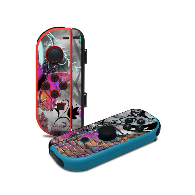 Butterfly Wall - Nintendo Joy-Con Controller Skin