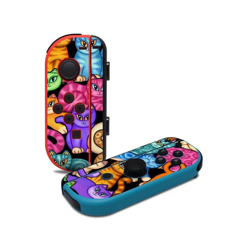 Colorful Kittens - Nintendo Joy-Con Controller Skin