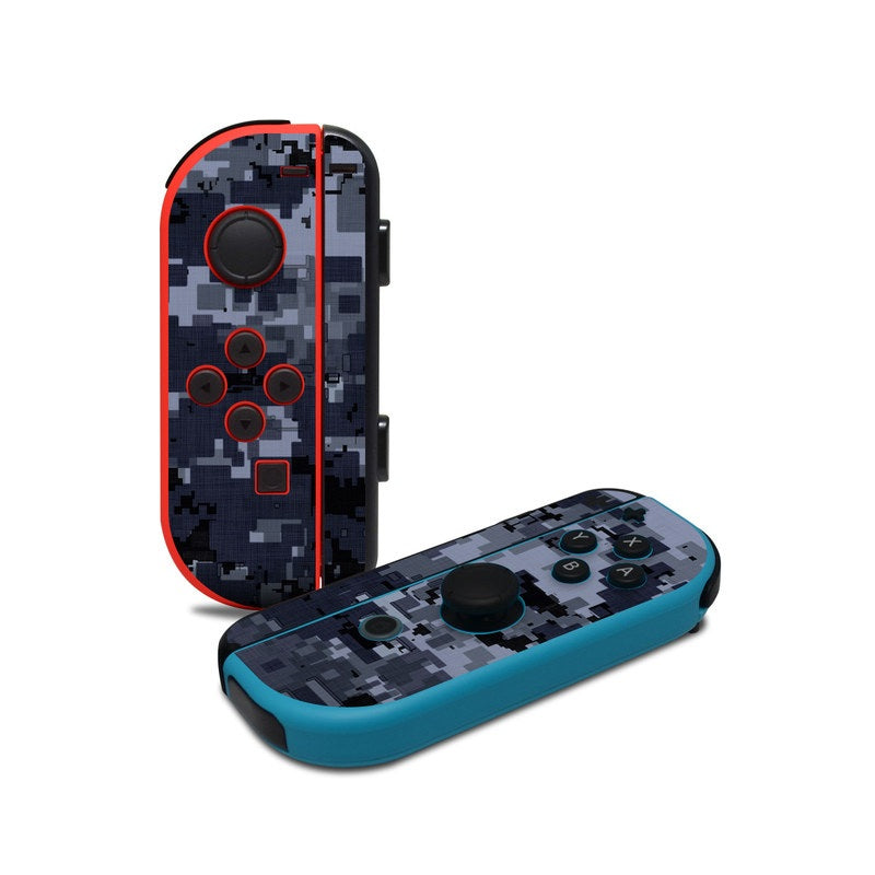 Digital Navy Camo - Nintendo Joy-Con Controller Skin