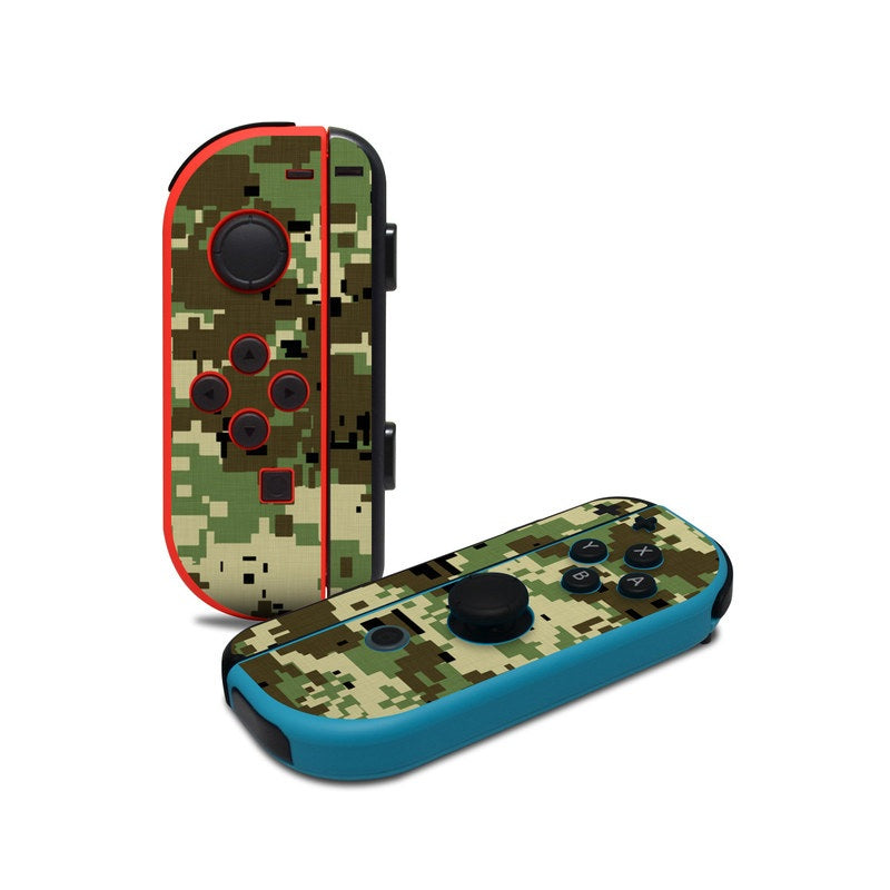 Digital Woodland Camo - Nintendo Joy-Con Controller Skin