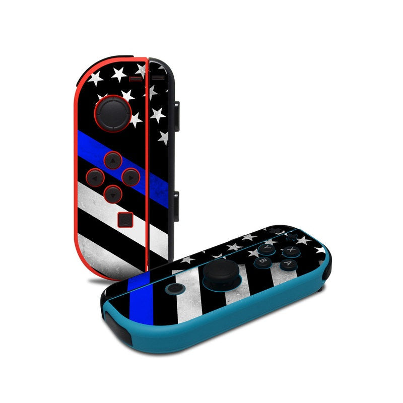 Thin Blue Line Hero - Nintendo Joy-Con Controller Skin