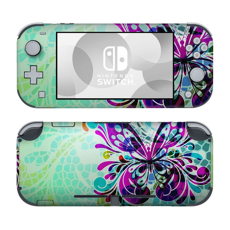 Butterfly Glass - Nintendo Switch Lite Skin