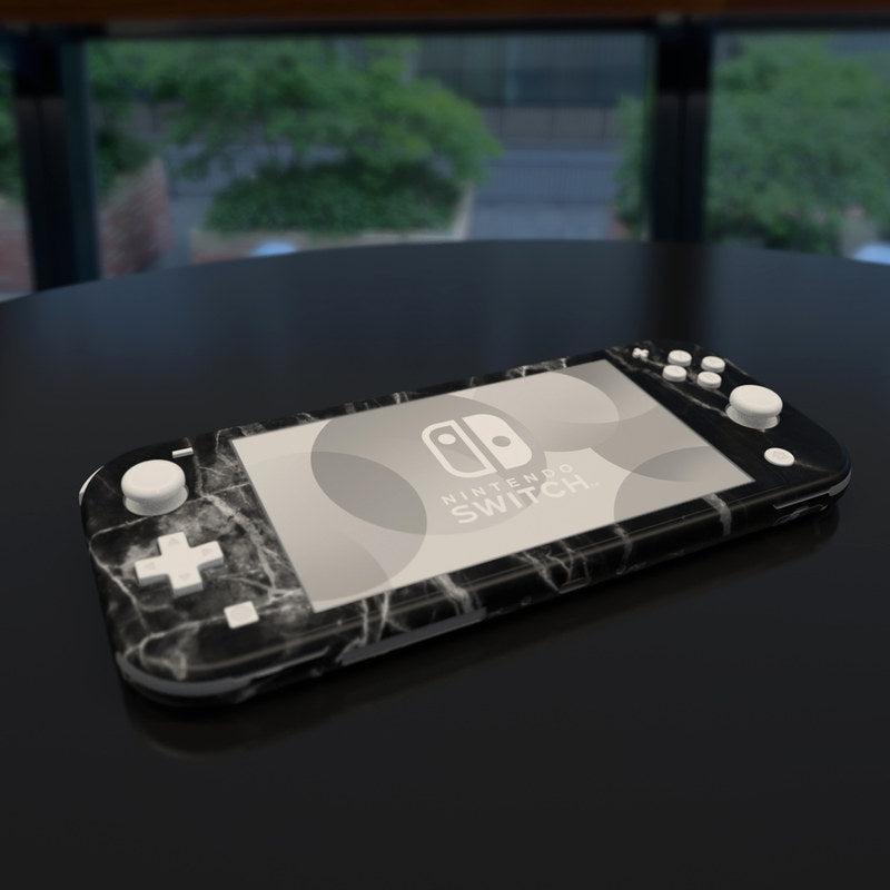 Black Marble - Nintendo Switch Lite Skin