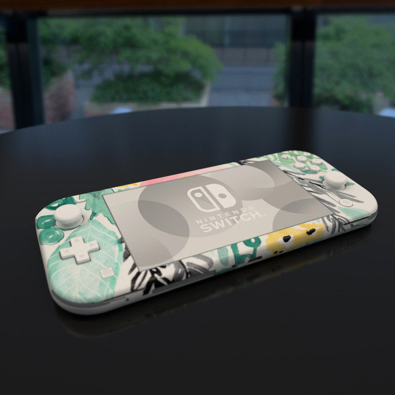 Blushed Flowers - Nintendo Switch Lite Skin