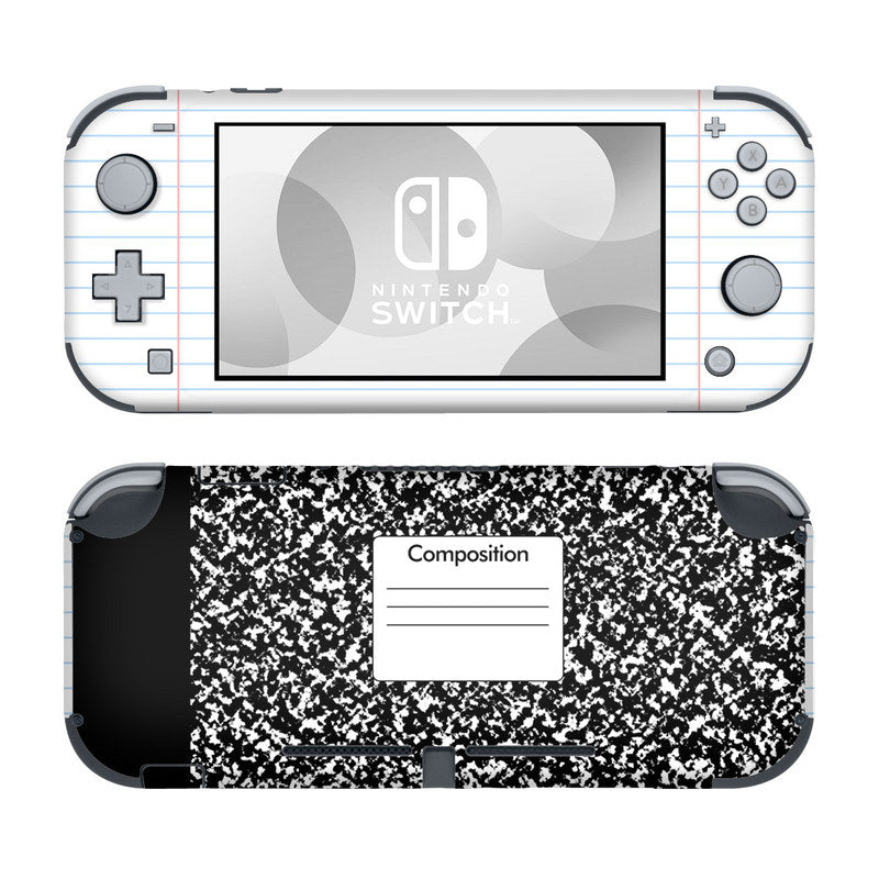 Composition Notebook - Nintendo Switch Lite Skin