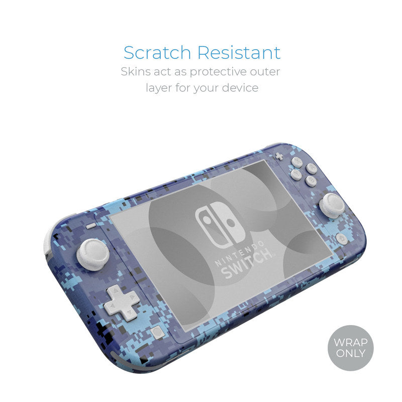 Digital Sky Camo - Nintendo Switch Lite Skin