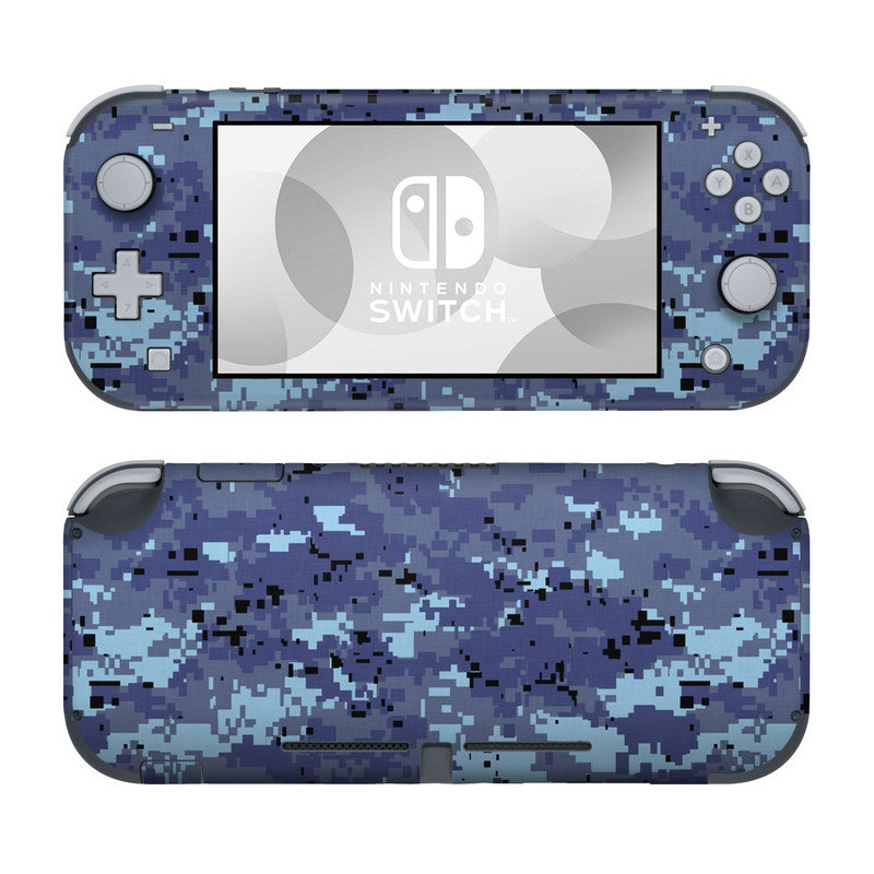 Digital Sky Camo - Nintendo Switch Lite Skin