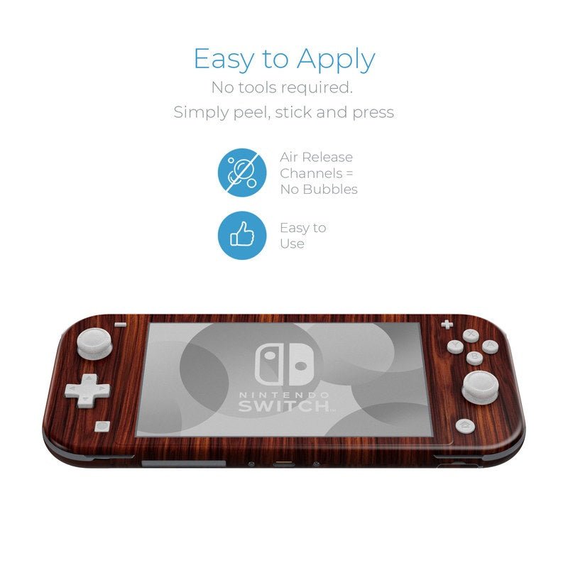 Dark Rosewood - Nintendo Switch Lite Skin