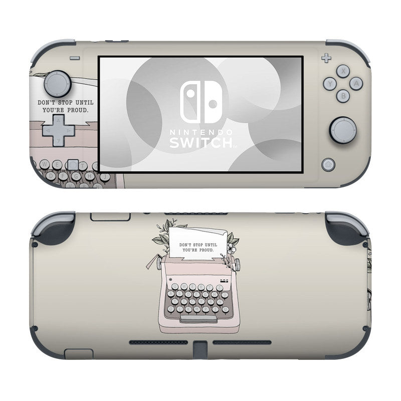 Dont Stop - Nintendo Switch Lite Skin