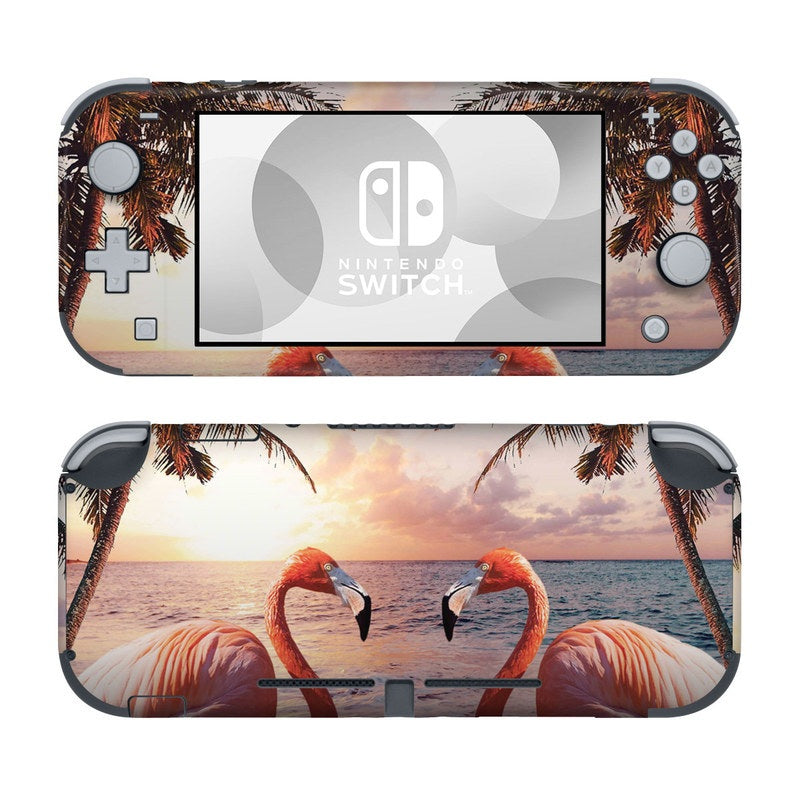 Flamingo Palm - Nintendo Switch Lite Skin