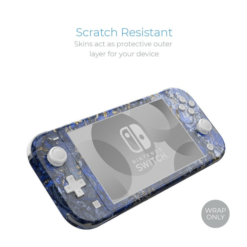 Gilded Ocean Marble - Nintendo Switch Lite Skin