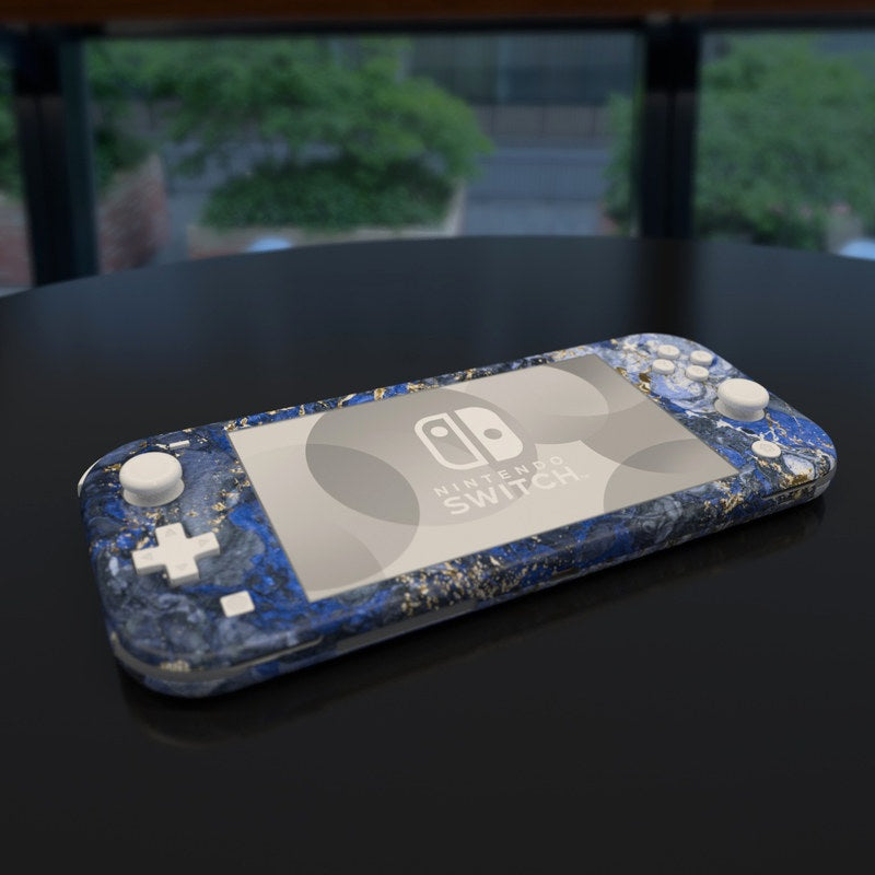 Gilded Ocean Marble - Nintendo Switch Lite Skin