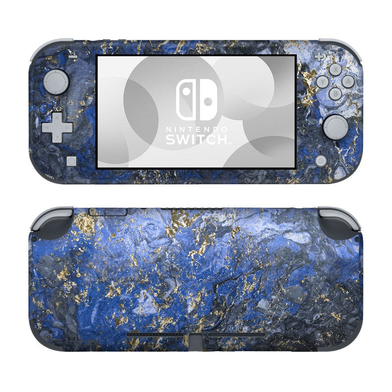 Gilded Ocean Marble - Nintendo Switch Lite Skin