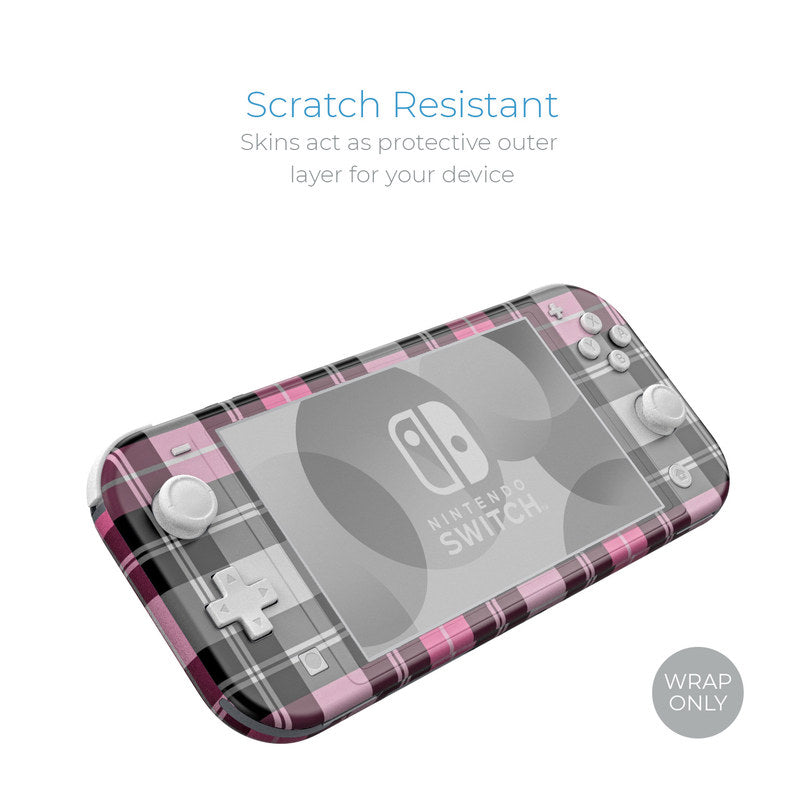 Pink Plaid - Nintendo Switch Lite Skin