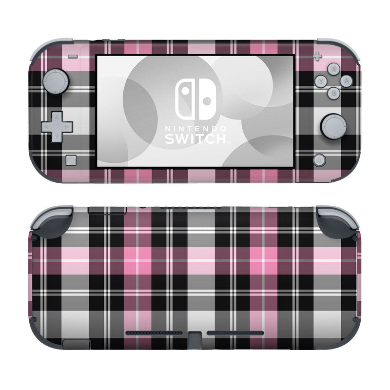 Pink Plaid - Nintendo Switch Lite Skin