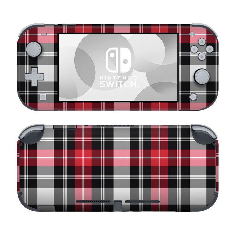 Red Plaid - Nintendo Switch Lite Skin