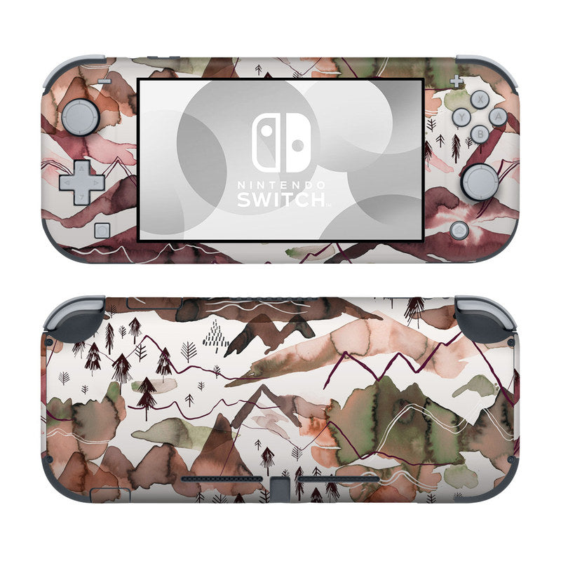 Red Mountains - Nintendo Switch Lite Skin