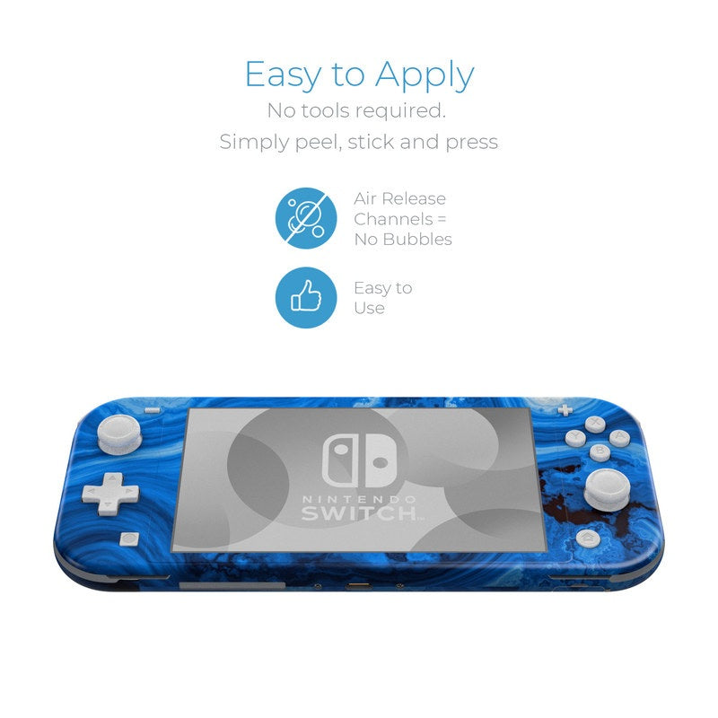 Sapphire Agate - Nintendo Switch Lite Skin