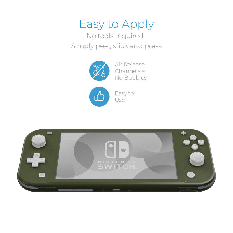 Solid State Olive Drab - Nintendo Switch Lite Skin