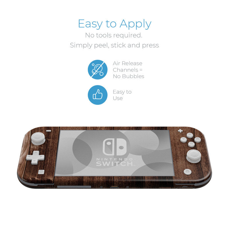 Stained Wood - Nintendo Switch Lite Skin