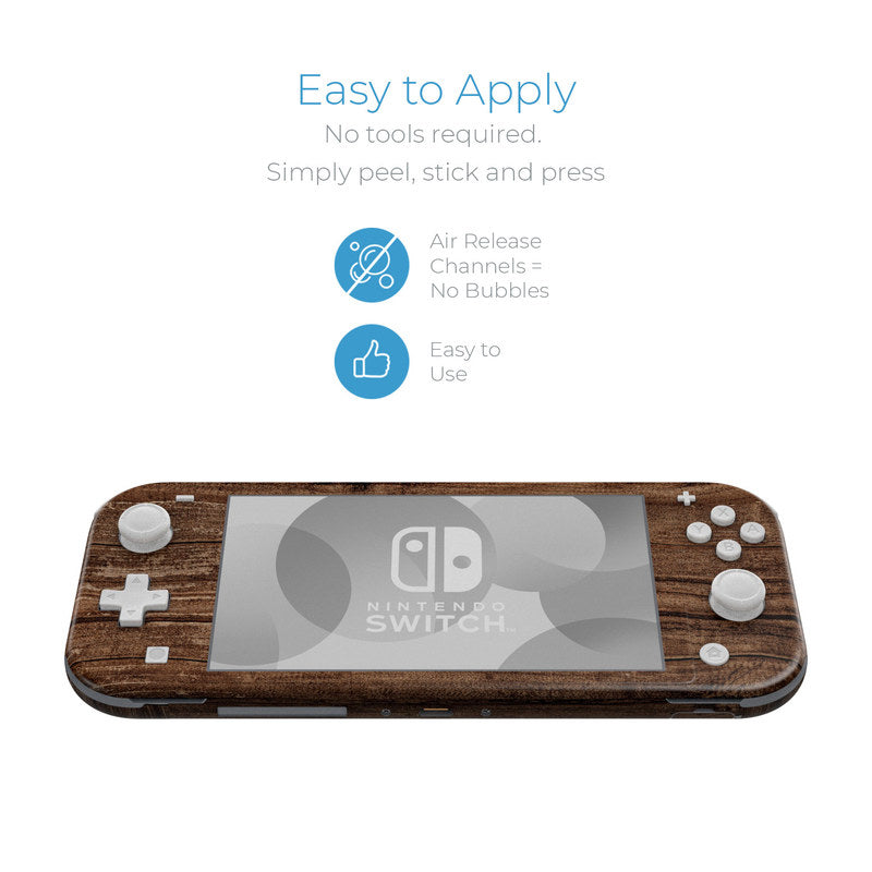 Stripped Wood - Nintendo Switch Lite Skin