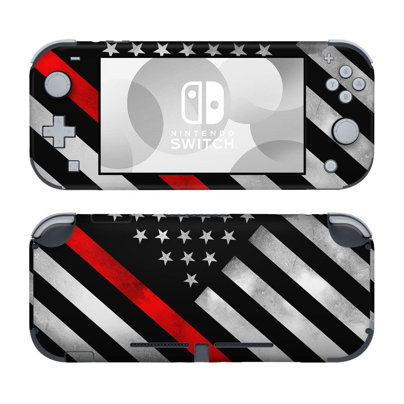 Thin Red Line Hero - Nintendo Switch Lite Skin