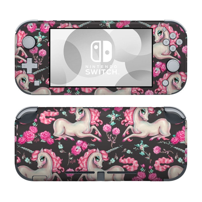 Unicorns and Roses - Nintendo Switch Lite Skin