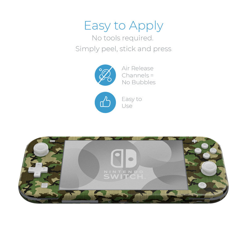 Woodland Camo - Nintendo Switch Lite Skin