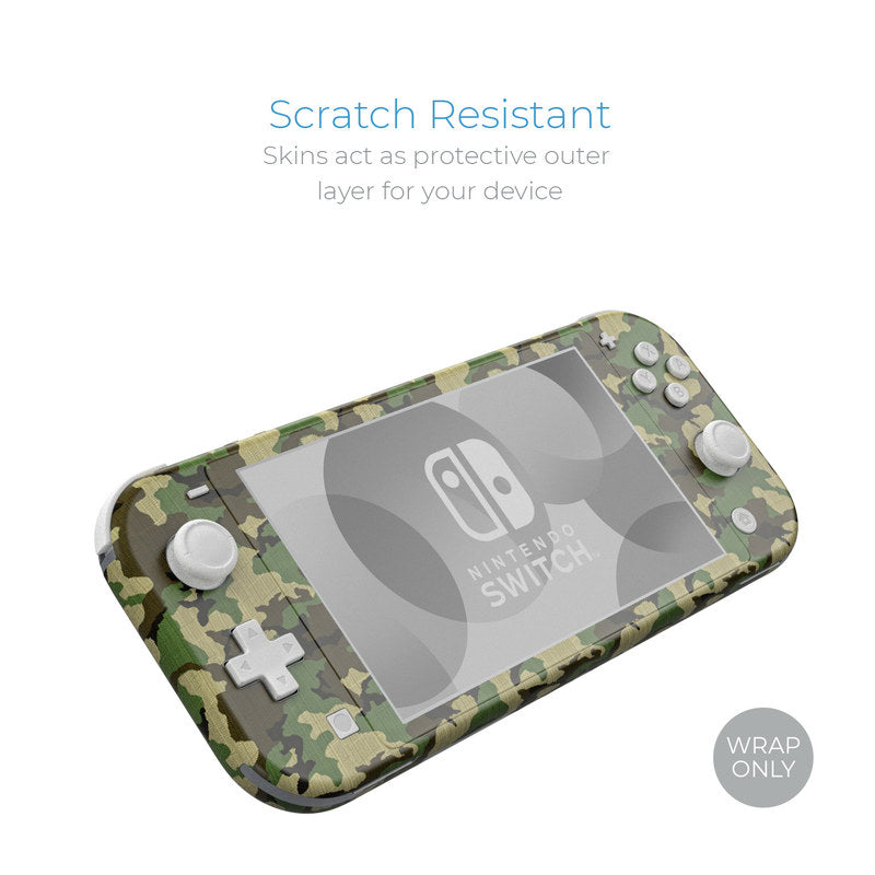 Woodland Camo - Nintendo Switch Lite Skin