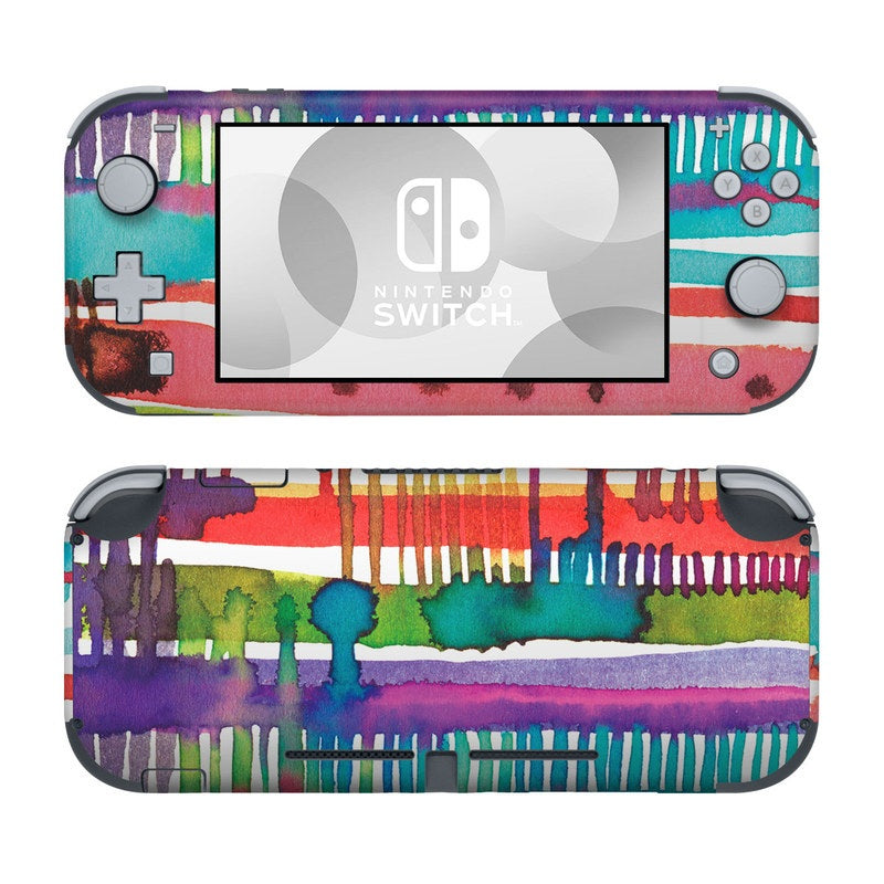 Watercolor Lines - Nintendo Switch Lite Skin